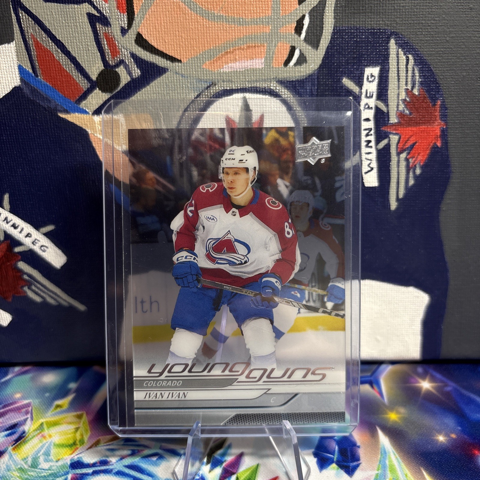 2024-25 Upper Deck Clear Cut Parallel Young Guns Rookie #481 Ivan Ivan YG