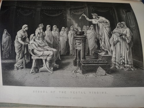 MUSEUM OF ANTIQUITY ANTIQUE BOOK 1883 ILLUSTRATED ENGRAVINGS - Picture 14 of 15