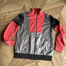 Adidas Girls Pink Black Grey Tracksuit Jogging Top Jacket Age 12-13