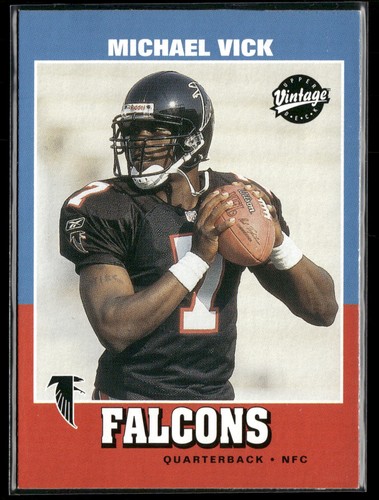 Michael Vick #204 2001 Upper Deck Vintage card