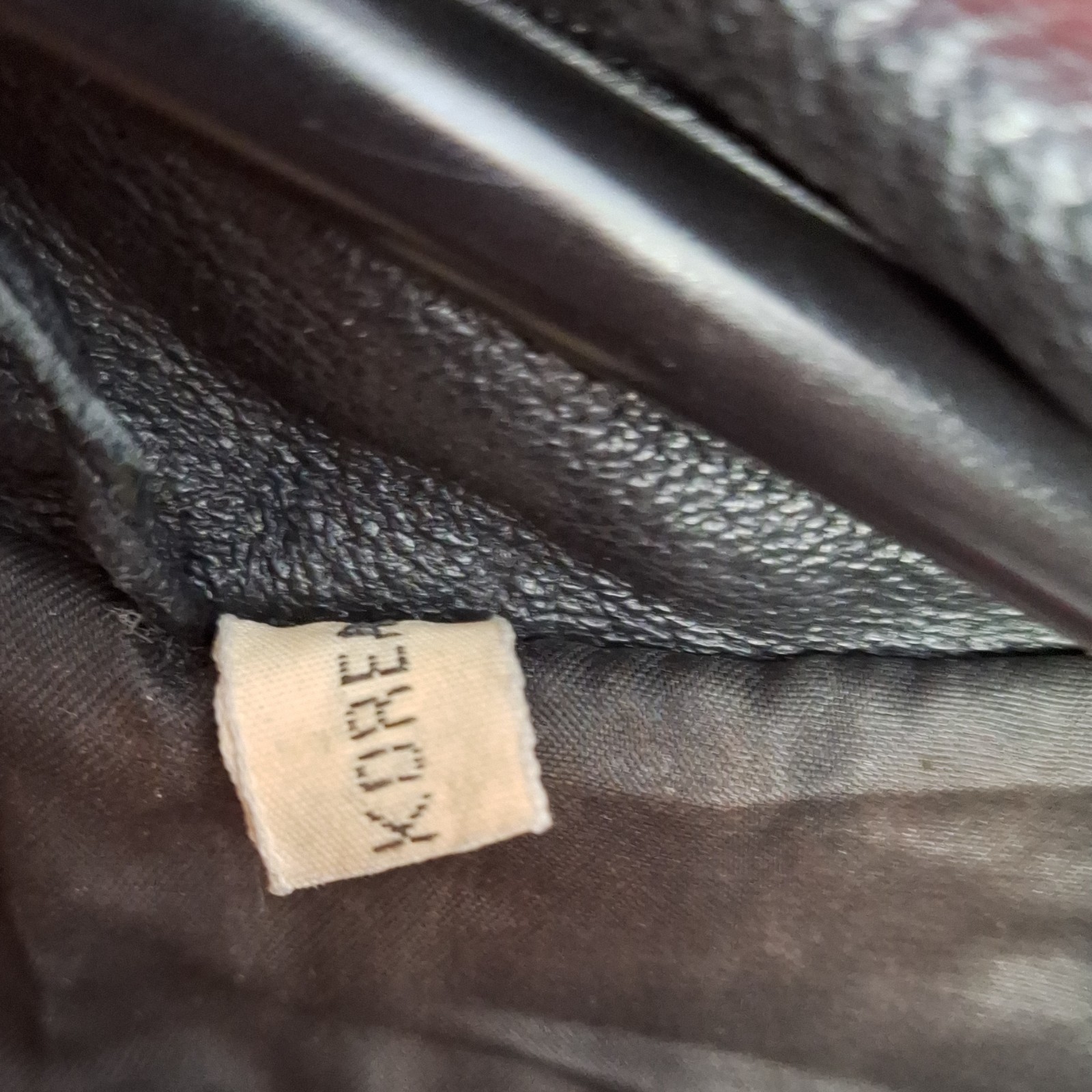 Phase Two Flag Pattern Leather Bomber Jacket Full… - image 4