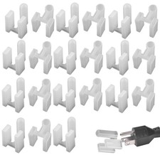 Plug Outlet Cover 3 Prong Plastic Power Boots Dust Caps 100 Pieces Clear