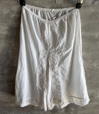 Vintage Seamprufe White Lace Bloomer Petti Under Pants Size SM Made in USA