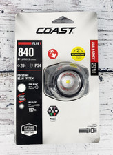 Coast FL88 840 Lumen Tri-Color Headlamp Pure Beam Twist Focus LED - New
