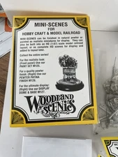 Woodland Scenics # 102 Mini-Scene(TM) Unpainted Metal Kit Moonshine Still HO MIB
