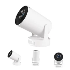 Mini Projector, 2025 Portable Smart Projector with WiFi and Bluetooth, 1000 