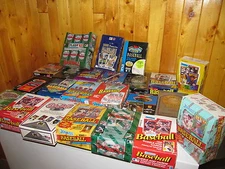 100 OLD UNOPENED BASEBALL CARDS IN PACKS!!!