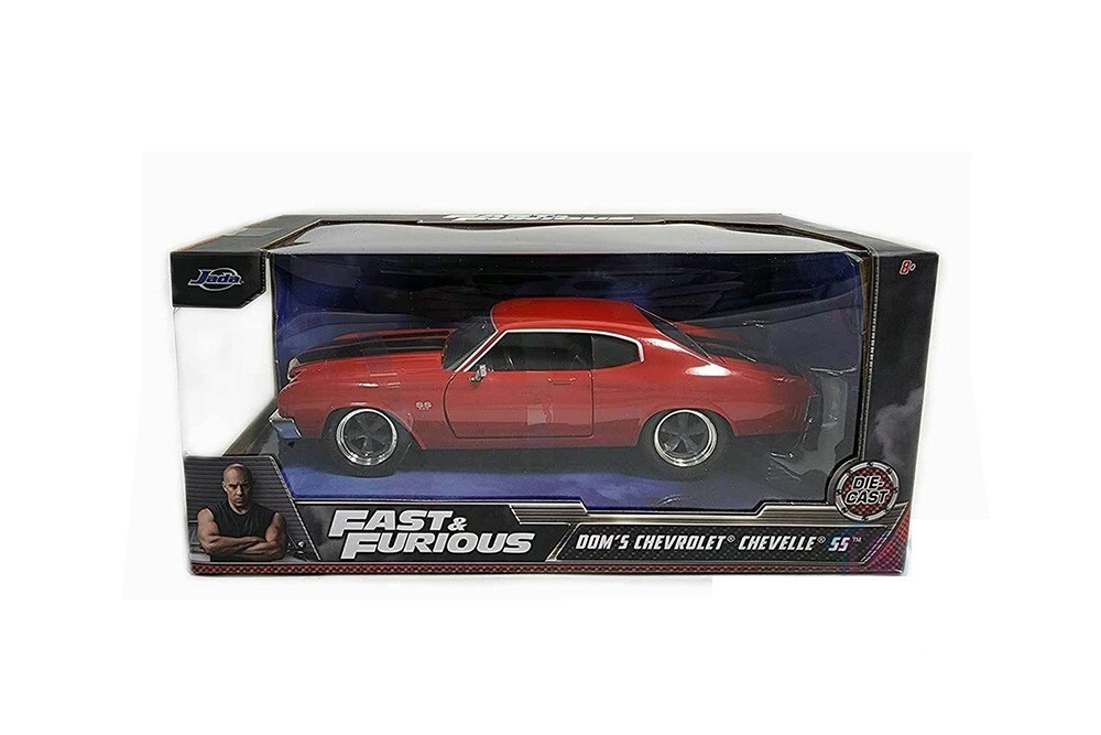 Fast And Furious 1970 Dom's Chevy Chevelle SS Jada Hardtop Diecast