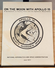 NASA 1971 On the Moon with Apollo 15 Guidebook to Descartes Region Worn Cover
