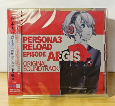 Persona 3 Reload Episode Aegis Original Soundtrack Normal Edition New CD Japan