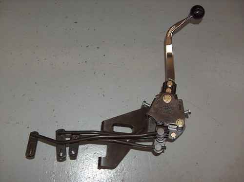 1966-1981 Chevy Hurst Saginaw 4 Speed Transmission Shifter w/Linkage w/7236