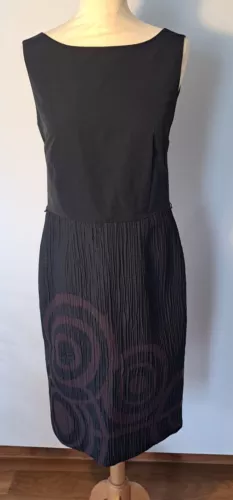 Max Mara Size 14 Black Party Evening Cocktail Dress Excellent Condition