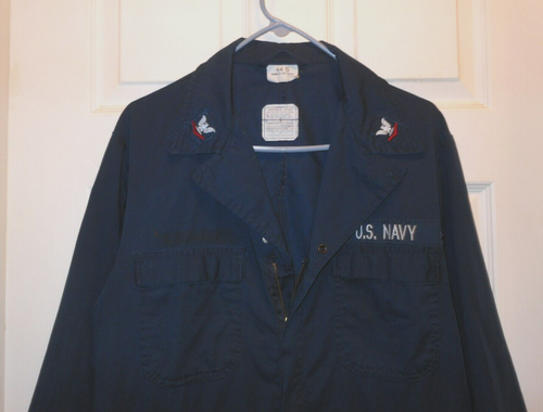 US Military Utility Coveralls Flame Resistant or Not NAVY BLUE assorted Sizes - Picture 6 of 29