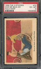 1959 The 3 Stooges #72 Give Me Back My Hula Hoop PSA 6
