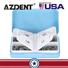 50 Sets AZDENT Dental Orthodontic Buccal Tube 1st Molar Roth 022 Bondable Tube