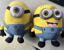 Minions Bundle - Jorge & George Plush Soft Toys | 2 Pack Characters | Brand New