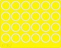 MW22 Eduard XT162 Sherman Firefly Wheel Masks 1/35 Mask For