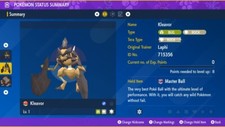 XXXL Non-Shiny Kleavor Lv. 1 Jumbo Mark Alpha Size Pokemon Scarlet Violet SV