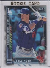 CODY BELLINGER ROOKIE CARD 2016 Top 100 Updates RC Los Angeles Dodgers Baseball 