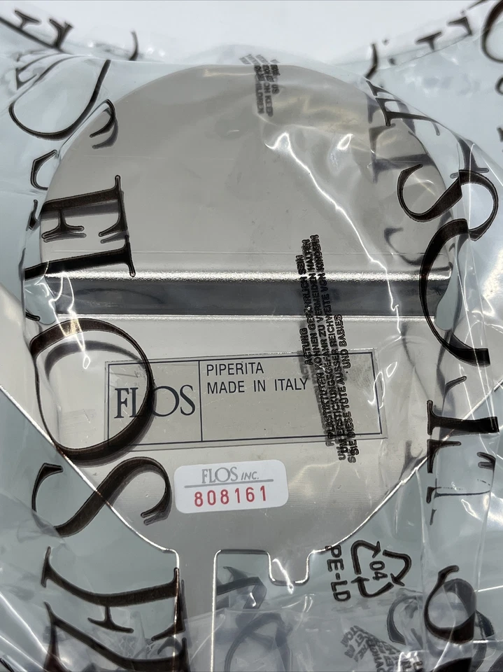 Aplique de pared de repuesto Flos Piperita pantalla de vidrio diseño Marcello Ziliani Italia Foto 4 de 4