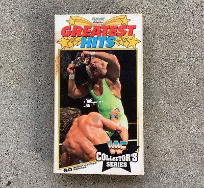 WWF Greatest Hits VHS WWE Wrestling Von Erich Curt Hennig Coliseum Video OOP HTF