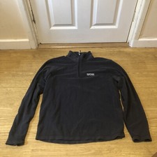 Regatta Grey Great Outdoors Fleece Jumper Pullover Size XL Part Zip