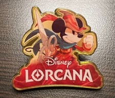 2022 D23 Expo Disney Pin - Lorcana Mickey Mouse Exclusive Promo Pin