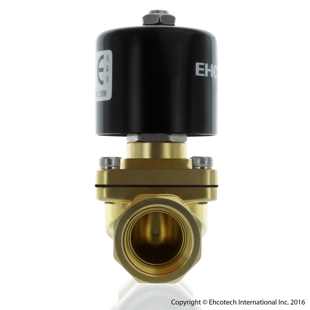 EVTSCAN Nieuwste 3/4 messing elektrisch magneetventiel 110V AC normaal