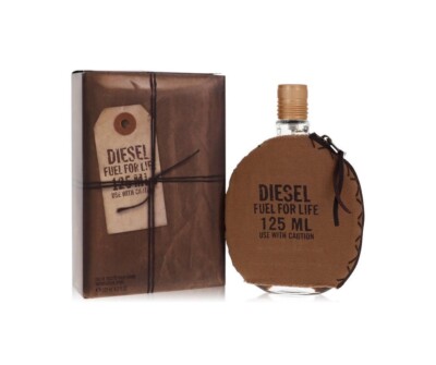 125ml Diesel FUEL FOR LIFE EDT for Men 4.2 oz Perfume Hombre Old Versión