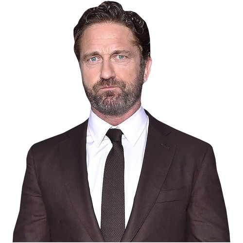 Gerard Butler (Brown Suit) Ritaglio di buddy a metà corpo 5056660379470 ...