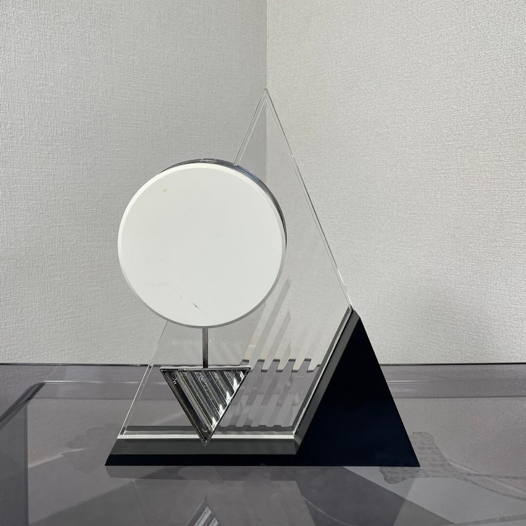 80's miyabi table clock postmodern analog quartz operation