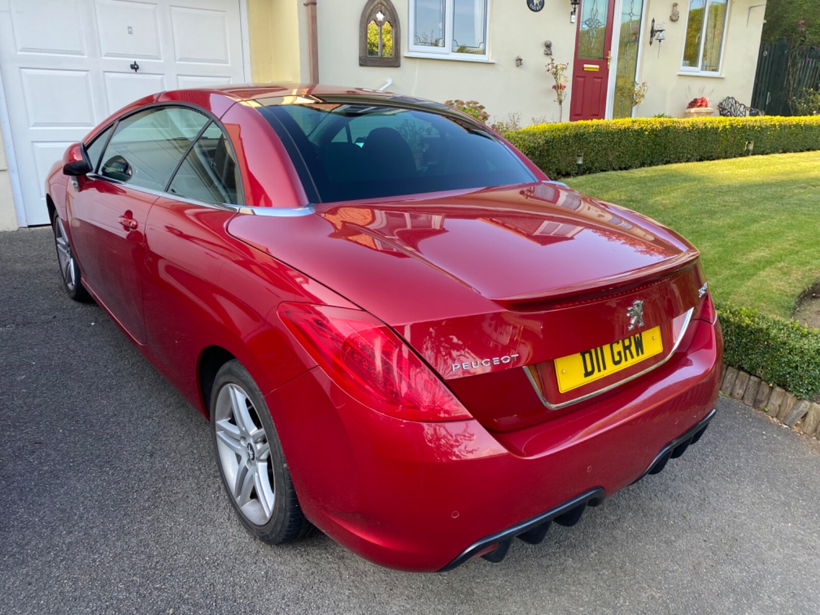 Peugeot 308 CC convertible 63k miles beautiful 1.6 petrol manual eBay