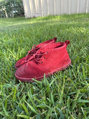 UGG Neumel Women's Boot, Size 8 - Samba Red (1094269S) | eBay