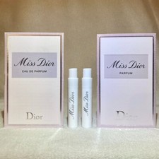 Dior Miss Dior Eau de Parfum  PARFUM Sample Sprays .03oz, 1ml Each New in Cards