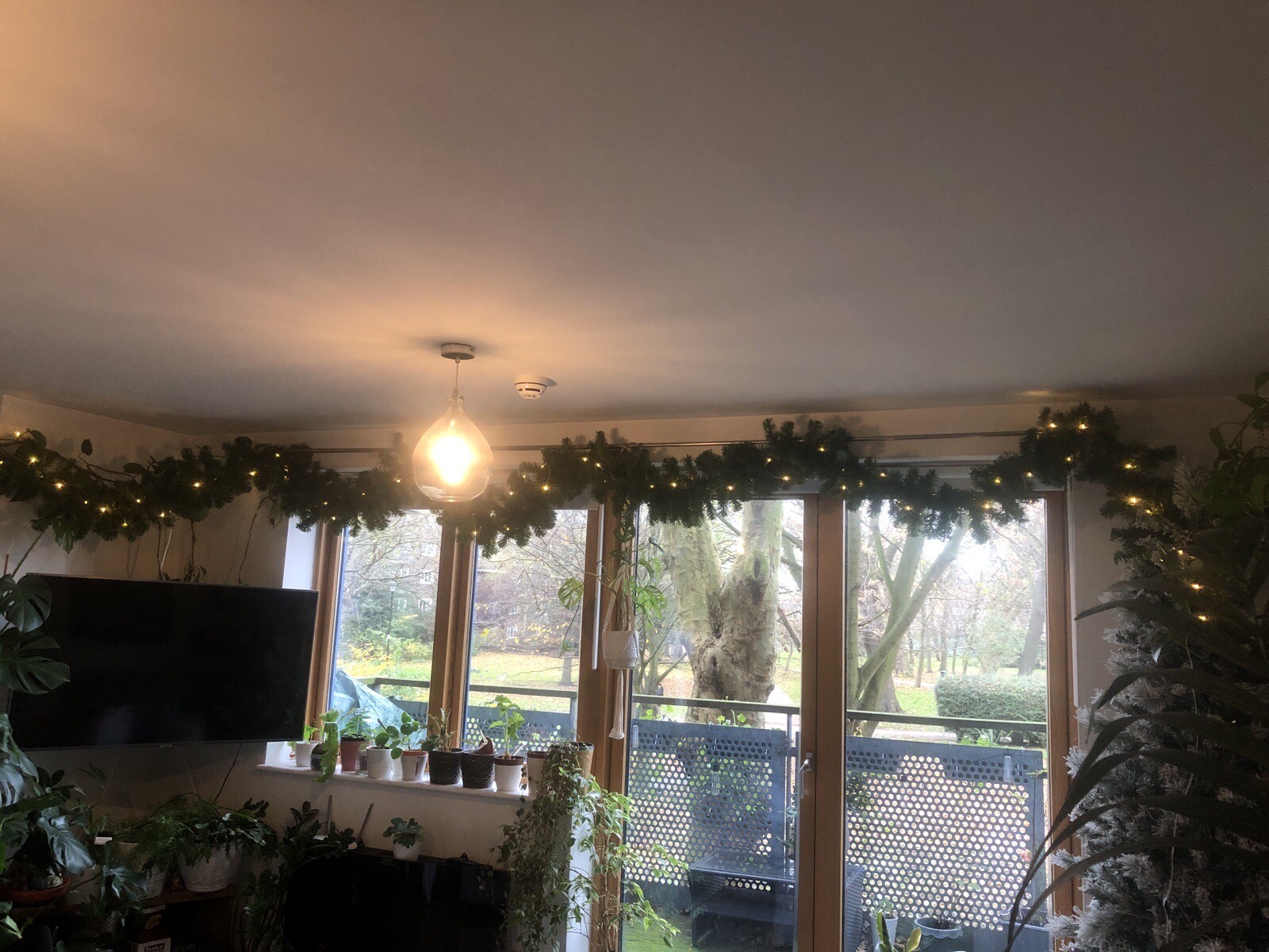 Luxury Christmas Garland with LED Lights 5m eBay
