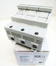 Siemens 3NW7 131 3 pin 50A cylinder fuse base -unused/original packaging-