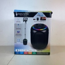Singing Machine Sing Cast Max Stand-Alone Karaoke Machine  LED Lights, Black