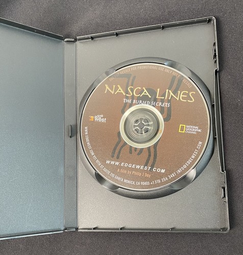 National Geographic Nasca Lines The Buried Secrets Philip J Day DVD Rare Item! - Picture 5 of 6