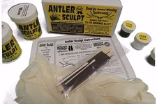 ANTLER Repair RESTORE Kit Deer Elk Horns Skulls FIX - ANTLER LIGHTING ART CRAFT