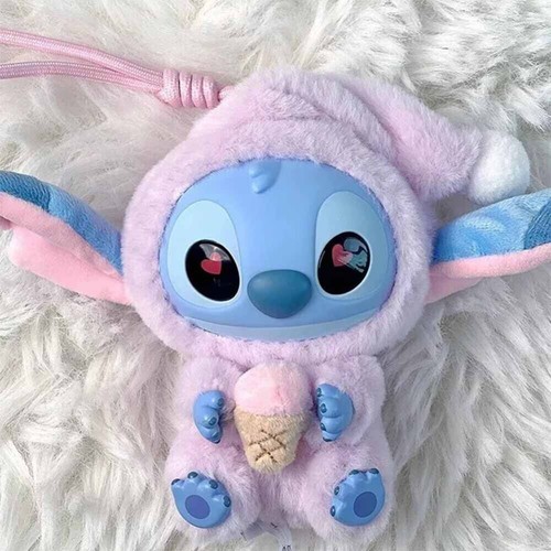 Miniso Stitch Eat Something Before Sleep Series Vinyl Figure Confirmed Blind Box - Picture 15 of 21