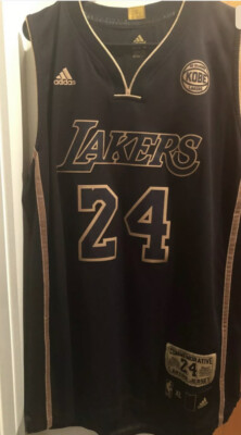 Kobe Bryant Lakers Snakeskin Retirement Adidas Size XL 824