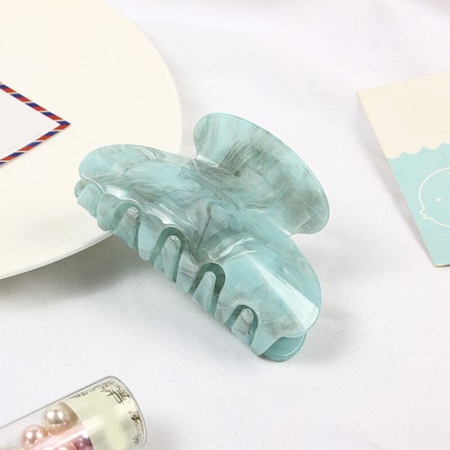 Women Candy Color Acrylic Hair Claws Crab Clamp Hair Clips Hair Accessories Gift - Picture 19 of 26