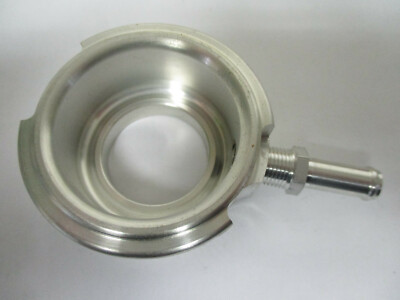 Weld On Radiator Filler Neck Billet 6061 Aluminum w/overflow spout 1-5/ ...