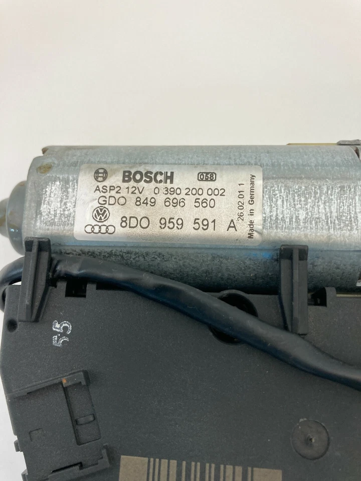 1996-2001 Audi A4 Sedan Sunroof Sun Roof Sliding Motor Assembly 8D0959591 OEM Foto 4 de 4