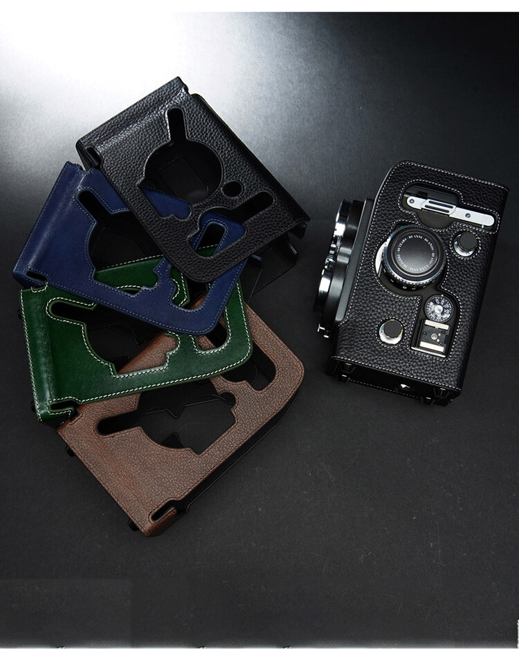 Handmade Genuine Leather Rollei Half Camera Case Camera Bag For