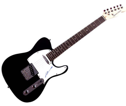 John Travolta Grease Autographed Signed Tele Guitar - Afbeelding 1 van 5