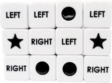 Left Right Center Dice Only 12 Dices Left Right Center Dice Game Prime Dice Only