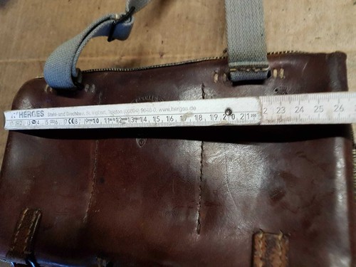 ¡Bolsa original del ejército suizo bolsa para tarjetas! 1943 - Imagen 9 de 10