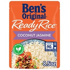 BEN'S ORIGINAL Ready Rice Coconut Jasmine Flavored Rice Easy Dinner Side 8.5 ...