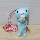 CHAX GP Gloomy Bear Strap keychain Lipstick Mini Pouch TAG 4" CGP-371 Taito Blue